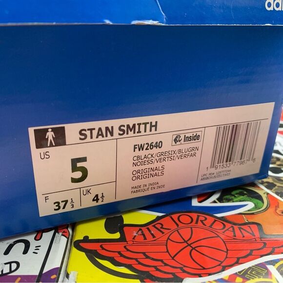 Adidas Stan Smith Mint + Suede 5 Mens / 6.5 Womens - Picture 14 of 14